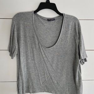 Brandy Melville gray Tee